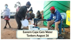 Eastern Cape Water Tankers Arrive August 26 – Is Your Area Included?