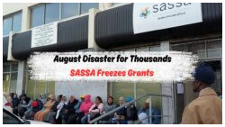 Urgent: Verify Your SASSA Status Before August 10 as R2,315 Grant Suspensions Surge