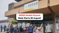 Get Ready for Double Payout Week! From 25 August 2025, Two SASSA Grants to Be Credited in Just Five Days!