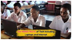Unlock a R5,000 Technology Grant: South African Youth Invited to Apply for Free Laptops and Internet This August