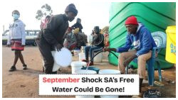 September Marks the End of Free Water for South Africans: Can Low-Income Families Adapt?