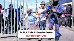 New Payout Dates for SASSA R350, Pension & Disability Grants – September–October 2025 Timetable Now Announced!