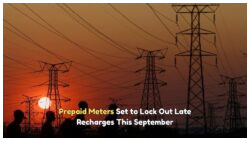 Eskom Alert: Nationwide Prepaid Meter Cutoffs to Start September 2025 – Top-Up Now Before New Code Deadline Looms!