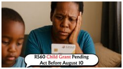 Haven’t Received Your R560 Child Grant? SASSA’s Essential Guide to Get Paid by August 10