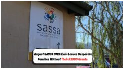 SASSA Beneficiaries Beware: August Grant Scam Targets with New SMS Hoax