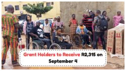R2,315 Disability Grant: Confirmed Payment Date for September 4, 2025 – Act Now to Avoid Delays!