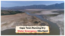 Cape Town’s Day Zero Looms Again as Dam Levels Plummet, Water Rationing on the Horizon